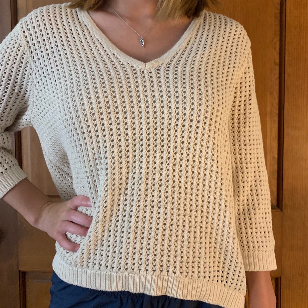 Jeanne Pierre mesh top